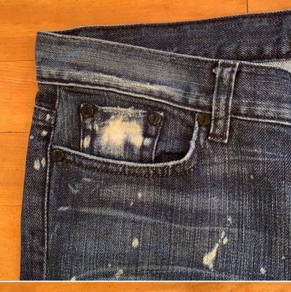 BEBE Premium Denim Embellished Distressed - Picture 3 of 8